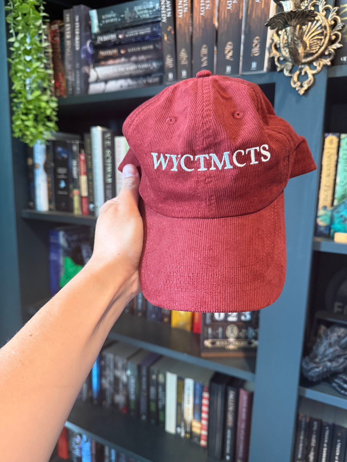 "WYCTMCTS" embroidered hat