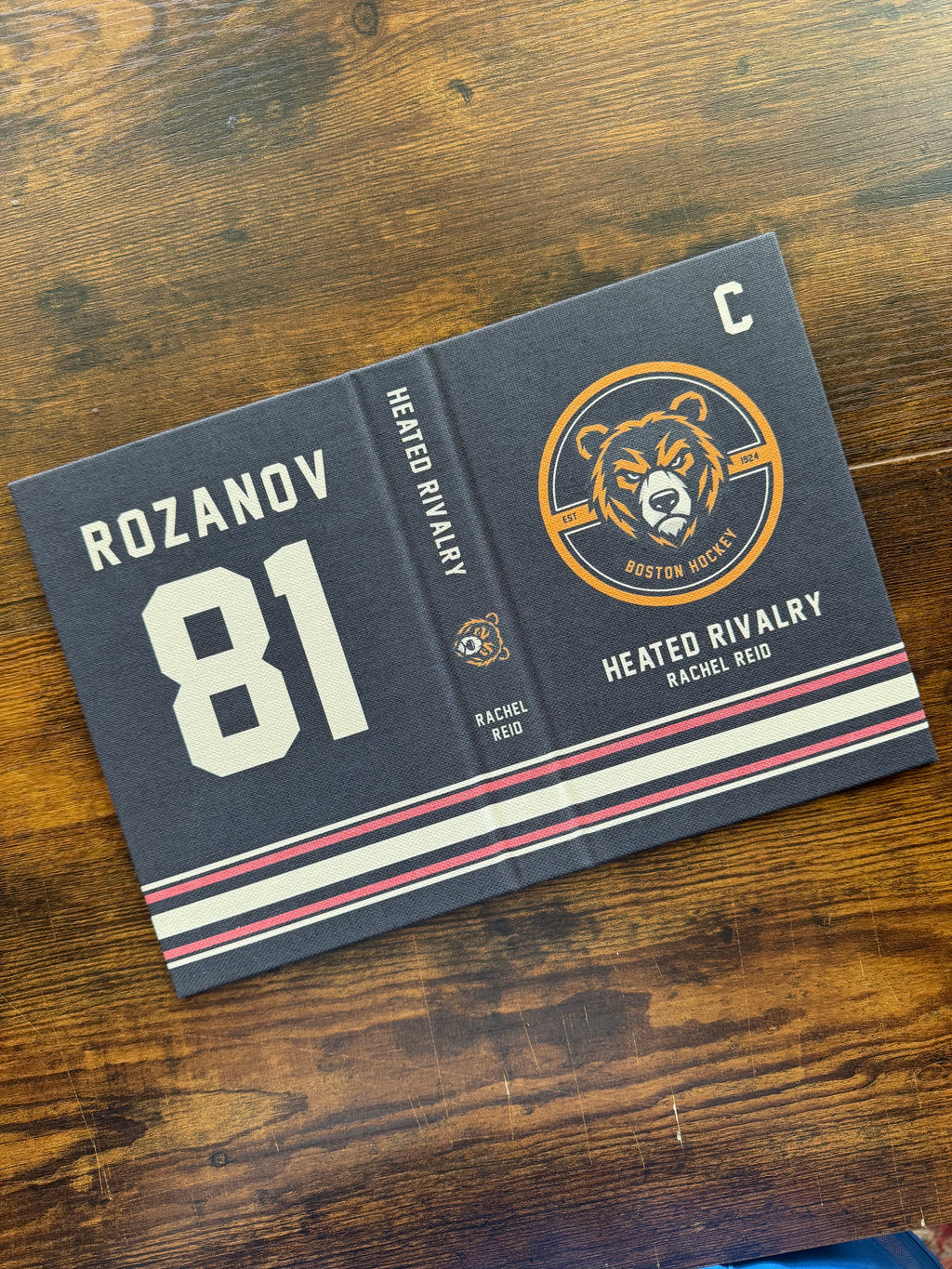 Heated Rivalry Boston Jersey re-bind